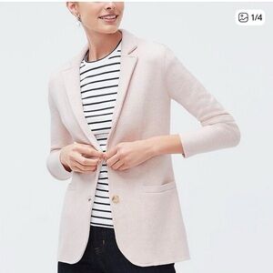 J. Crew Factory Women's Pink Cardigan Sweater